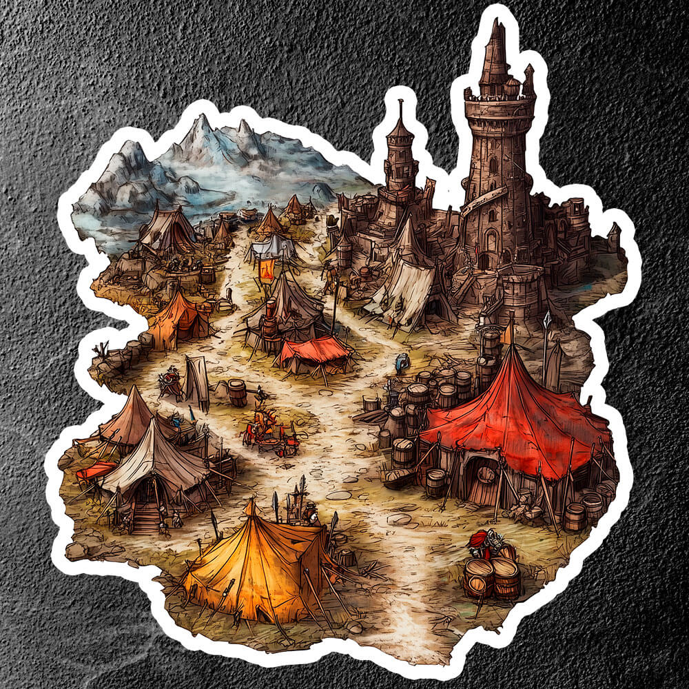 Orc War Camp - Vinyl Sticker – QuestBourne