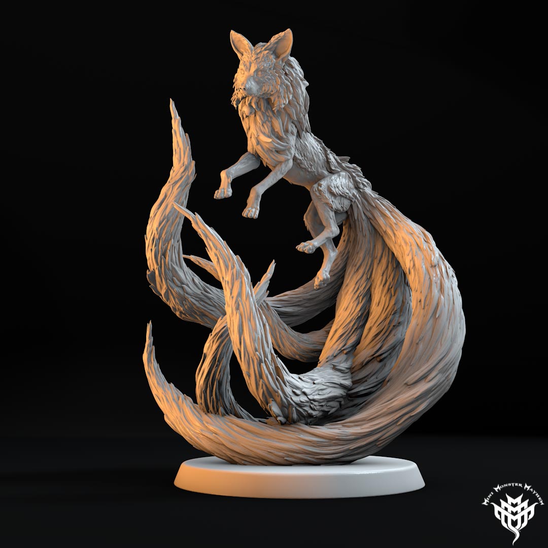 Kitsune Tabletop Miniature QuestBourne