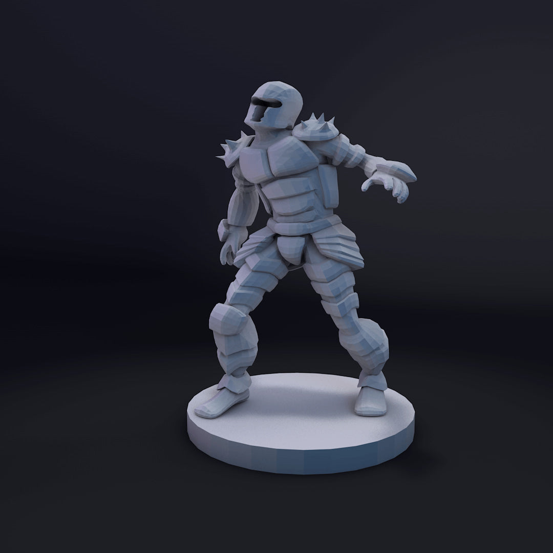 Mystical Animated Armor Tabletop Miniature - QuestBourne