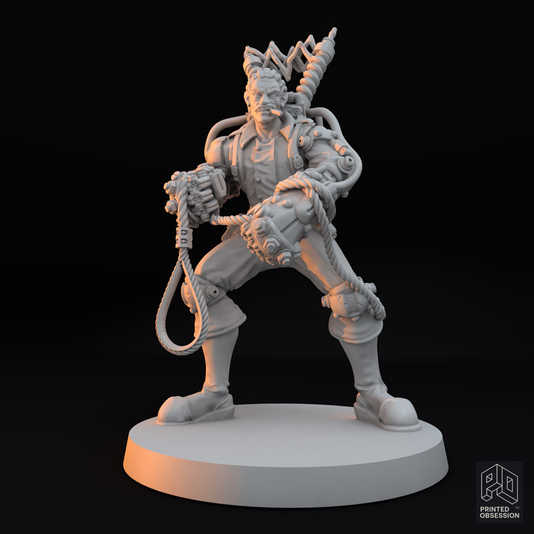 Buster Armourer Dr Slugger - Tabletop Miniature – QuestBourne