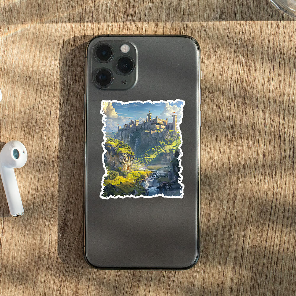 Castle On A Hill - Vinyl Sticker – QuestBourne
