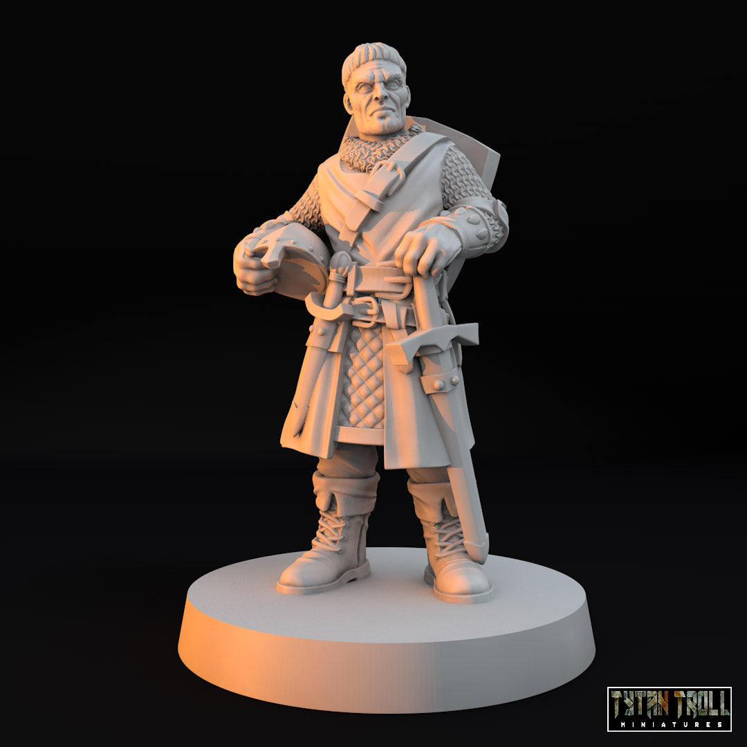 Man At Arm 12 - Tabletop Miniature – QuestBourne