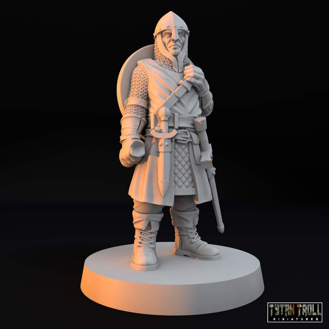 Man At Arm 10 - Tabletop Miniature – QuestBourne