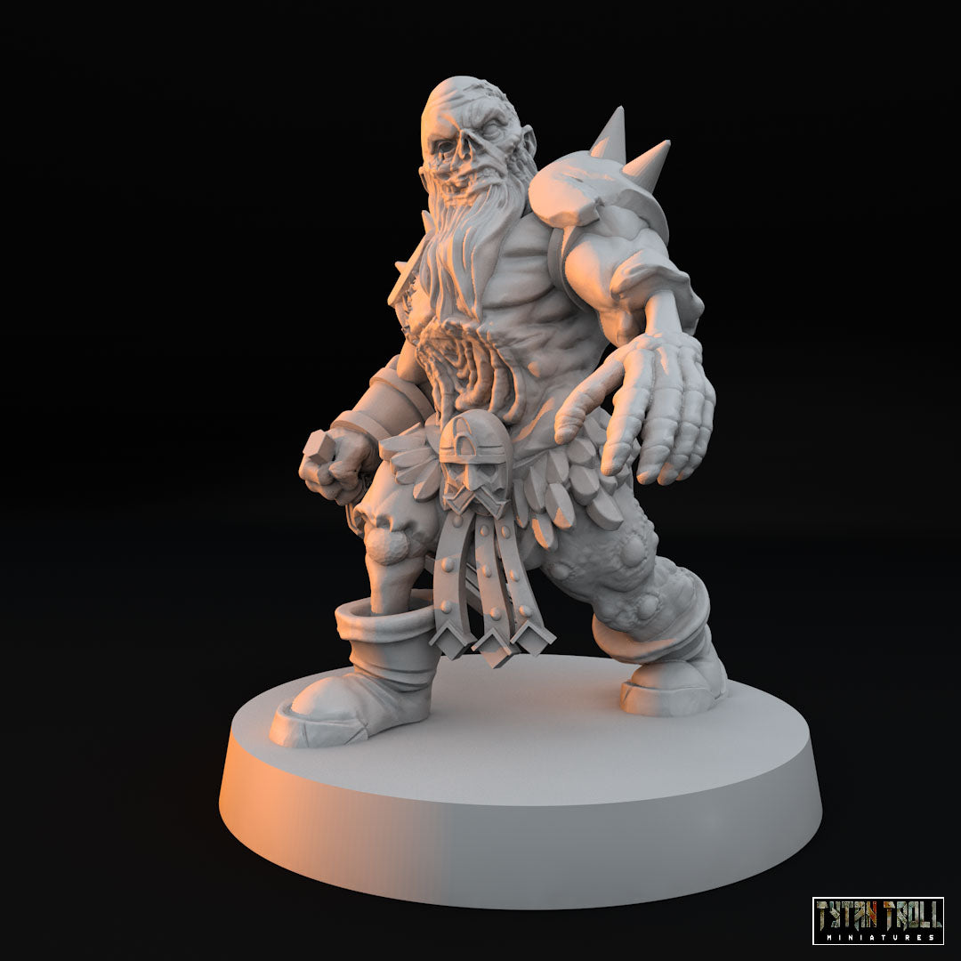 Zombie Dwarf 01 - Tabletop Miniature – QuestBourne