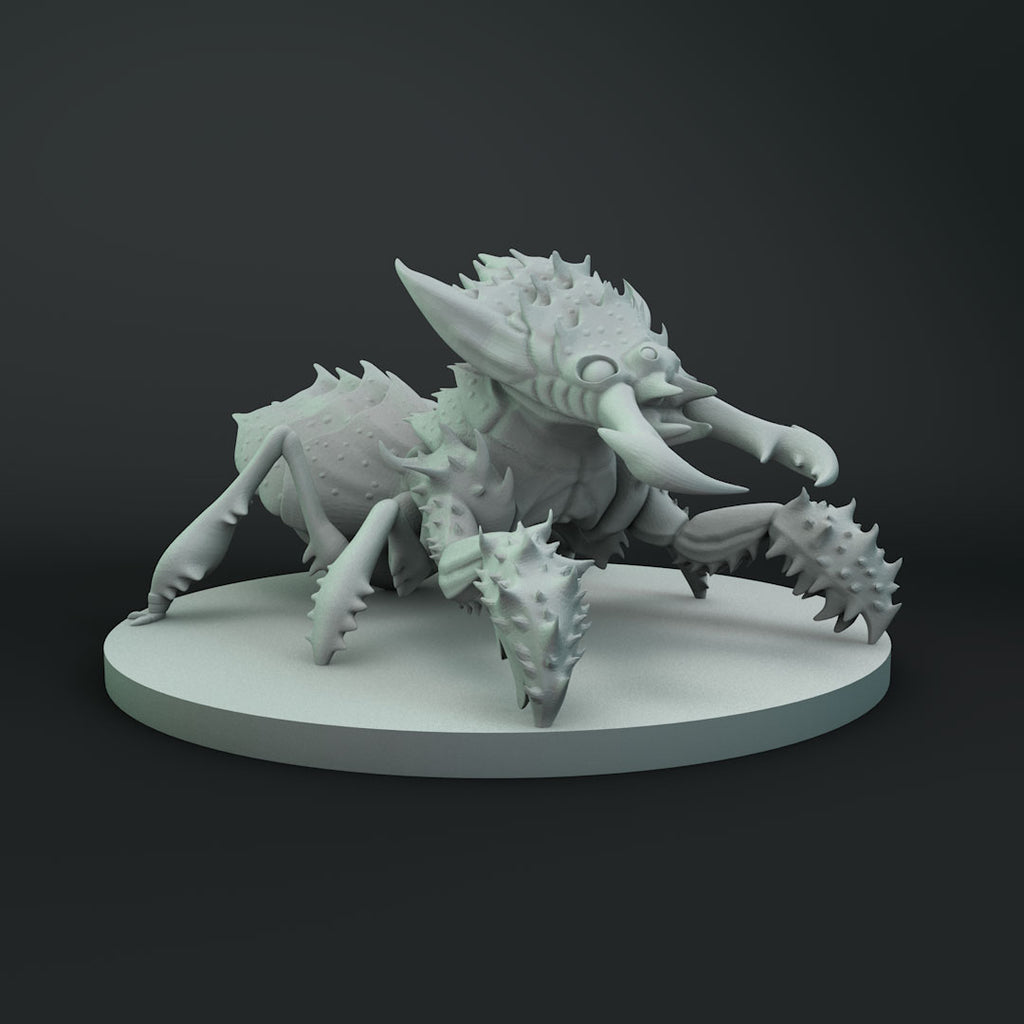 Ankheg Tabletop Miniature - Side view