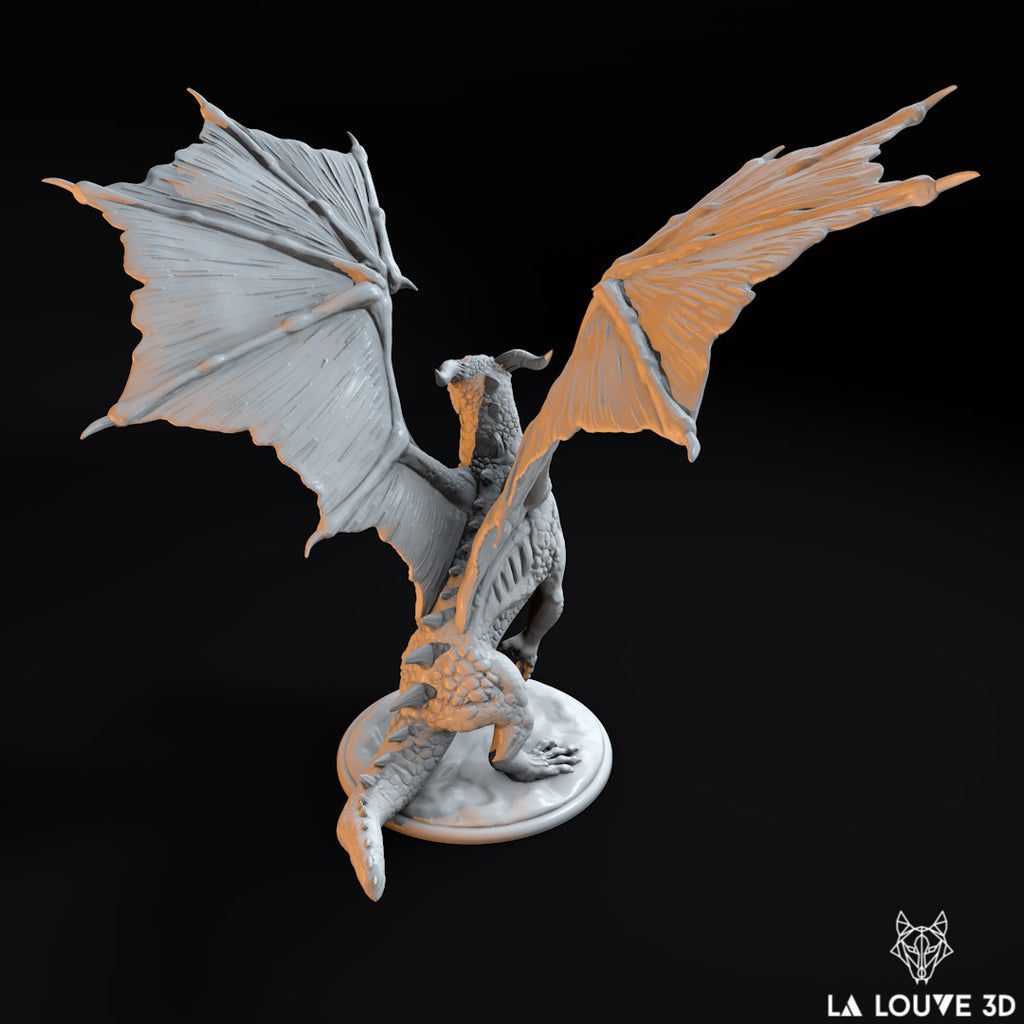 Barren Dragon Tabletop Miniature - Image 3