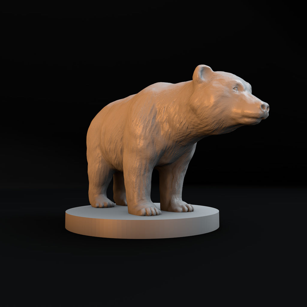 Black Bear Tabletop Miniature - Image 1