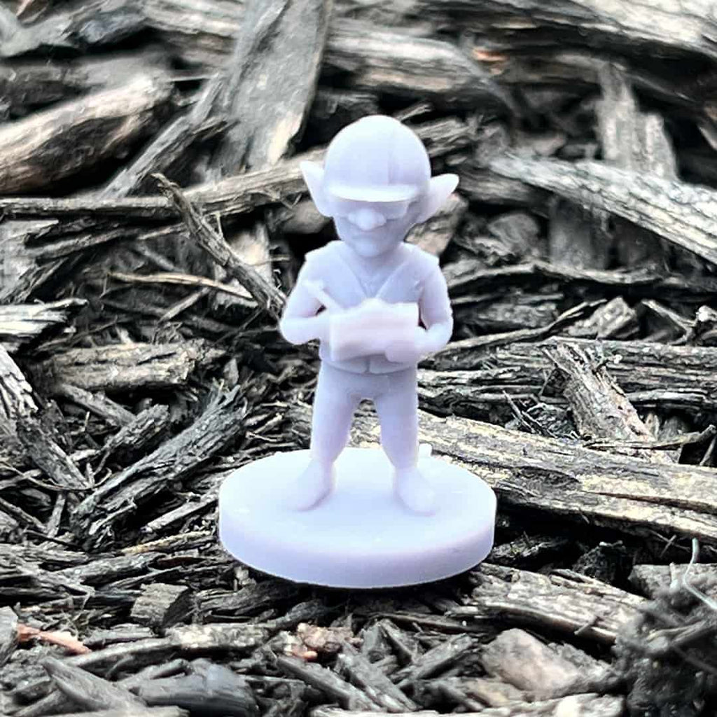 Dungeon Occupational Health and Safety Goblin Tabletop Miniature - 3D Printed - Front