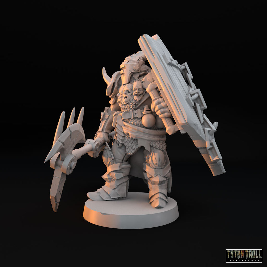 Bandit Heavy Warrior - Tabletop Miniature - 3D printed 3