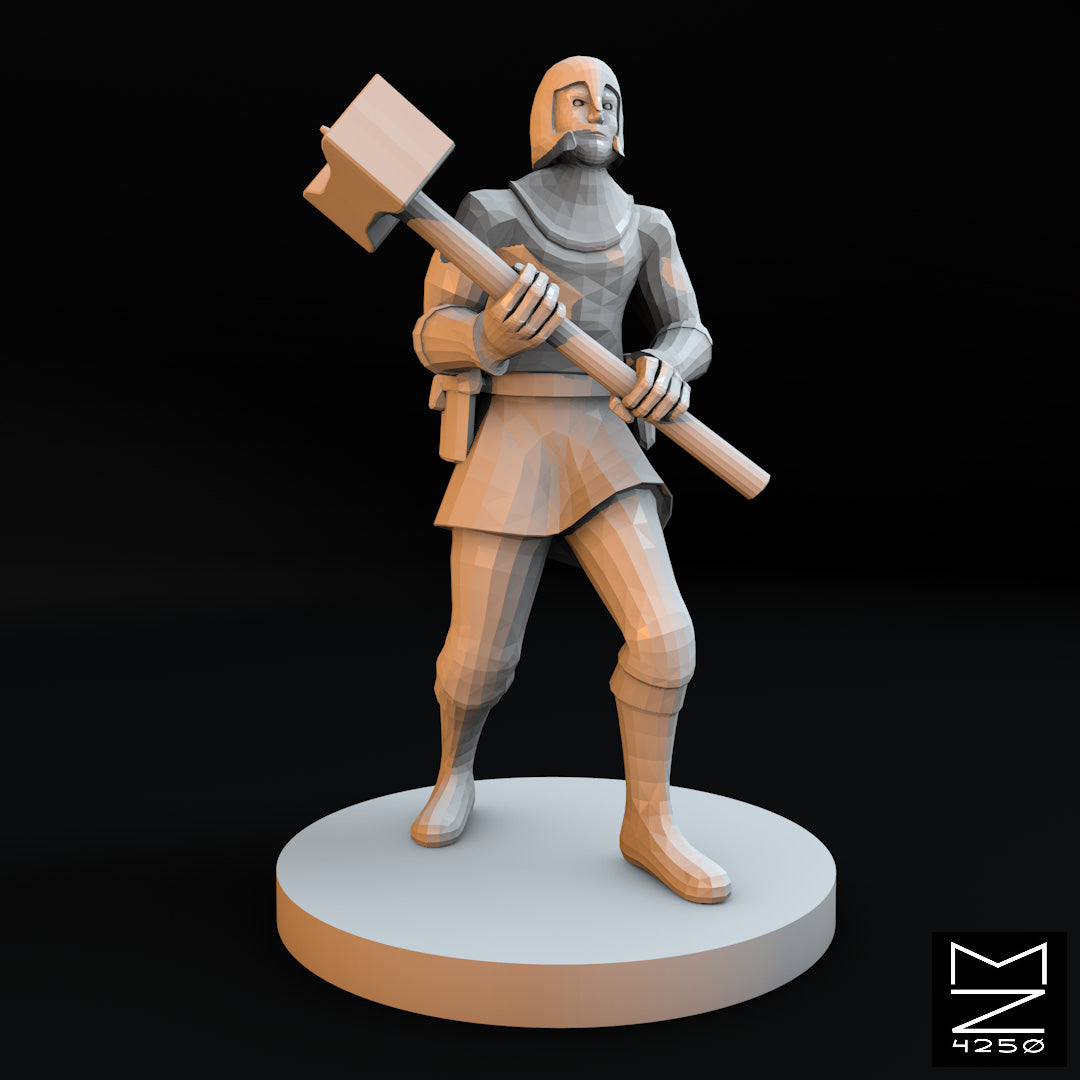 Human Cleric Miniature