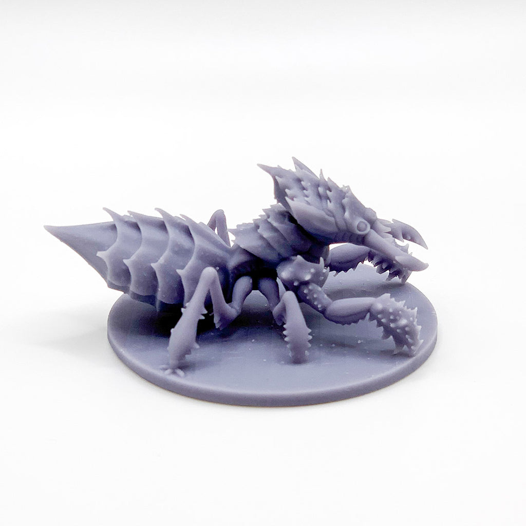 Ankheg Tabletop Miniature - Side view 1